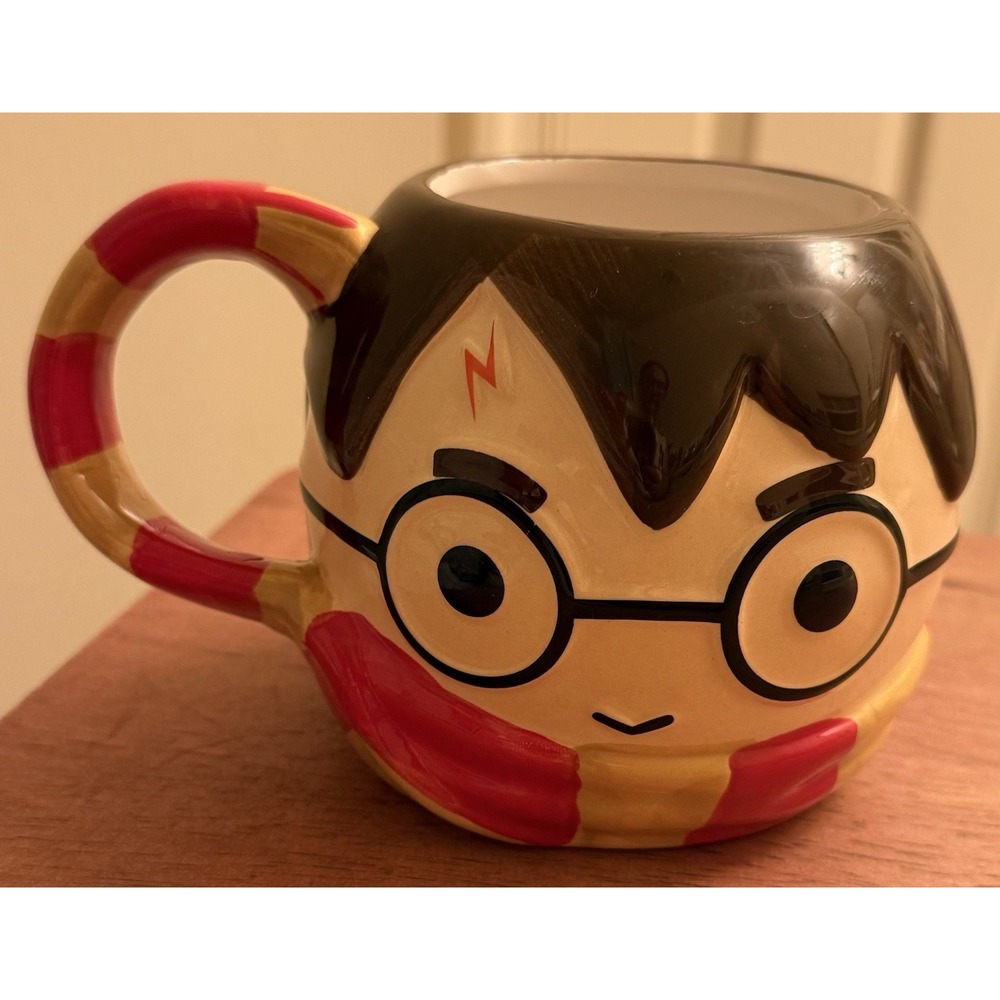 Harry Potter Mug Limited Edition‎ 3D Sculpted Face Ceramic Coffee Mug Cup 20 oz.
